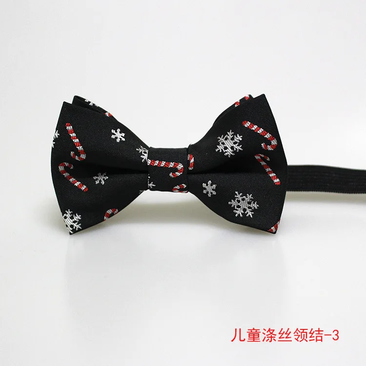 New Children's Christmas Tie Trendy Children's Fashion Personalized Tie Boys and Girls'