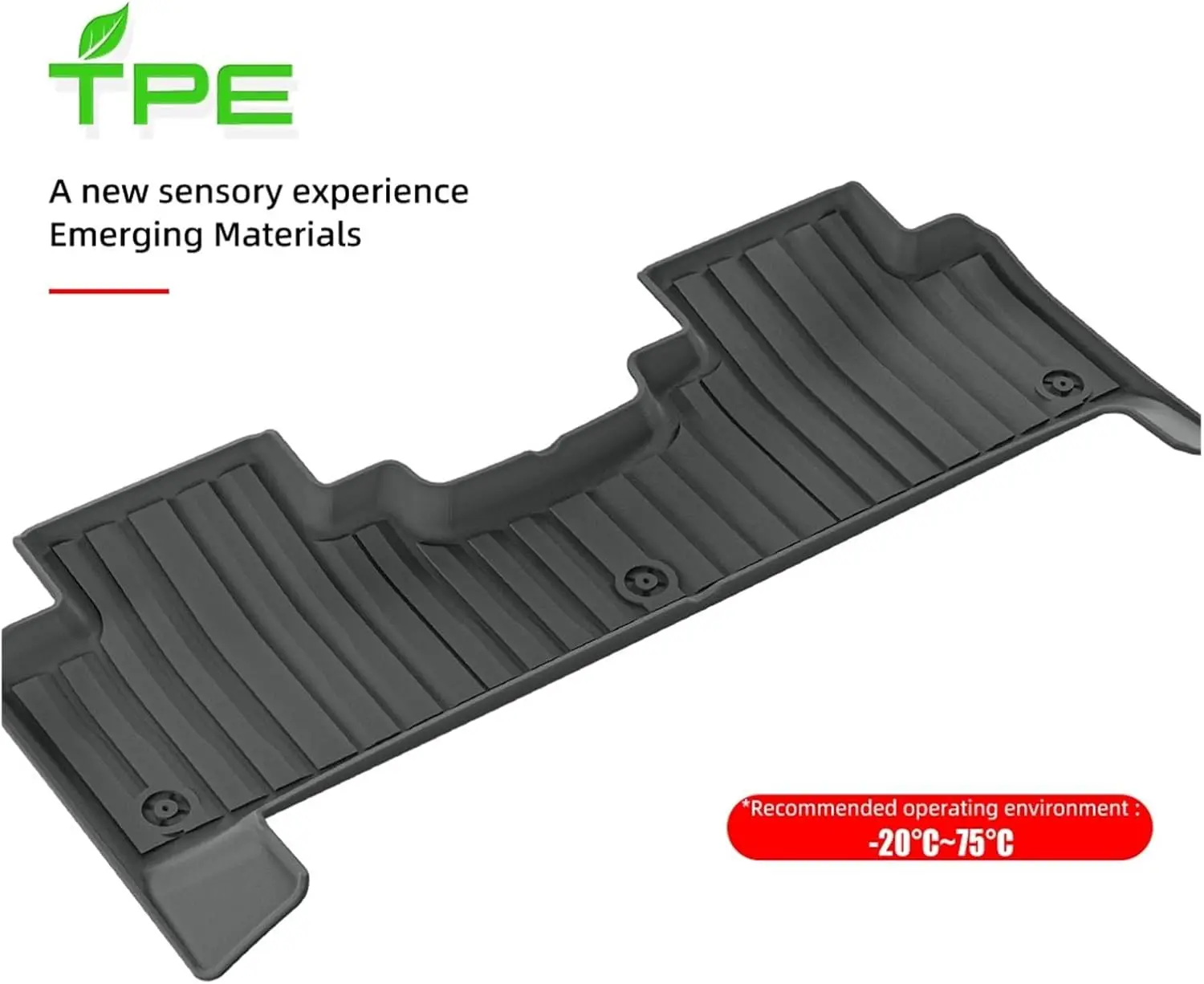 BYD 포뮬러 레오파드 8 2025 2026 6/7인승 TPE 바닥 매트 및 트렁크 매트, 모든 날씨용 부트 라이너 등받이 매트 헤비 듀티 패드
