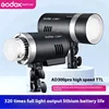 Godox AD300Pro Outdoor Flash Light 300Ws TTL 2.4G 1/8000 HSS with 2600mAh Battery for Canon Nikon Sony Fuji Olympus Pentax 5