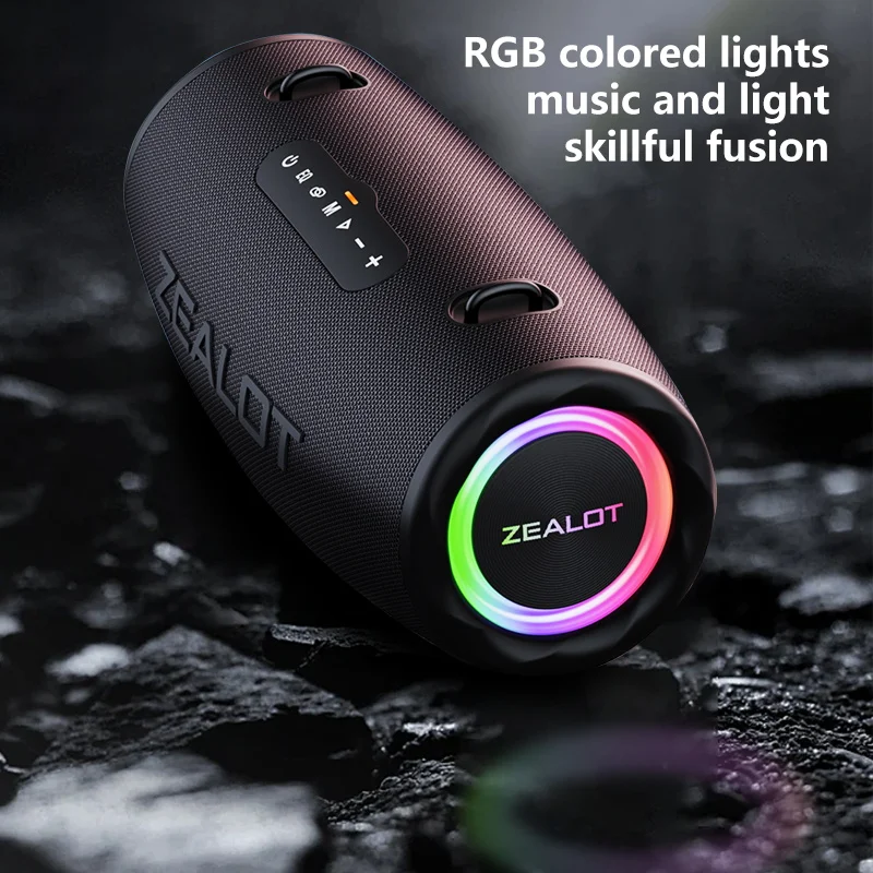 ZEALOT S87 Outdoor Portable Wireless Bluetooth Speaker 80W High