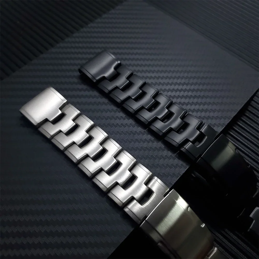 Premium Titanium QuickFit Watch Strap - 26mm/22mm, Durable Metal Band
