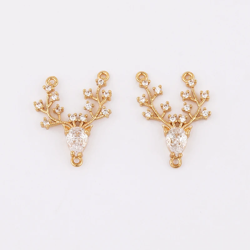 

WHSOK 30Pcs 19*23MM Necklace Pendant/Jewelry Accessories/DIY Making/Animal Shape/Hand Made/Jewelry Findings & Components