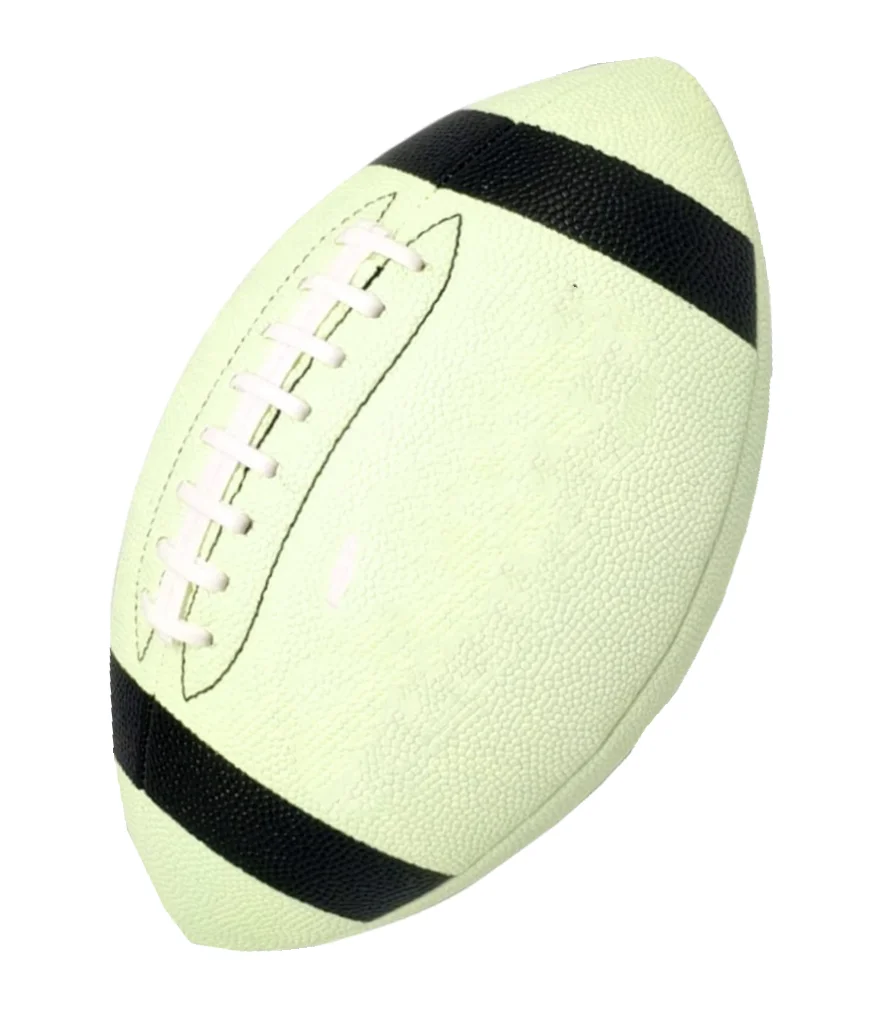 Glow in The Dark Rugby Ball Size 9 American Footballs Good For Kids and Adults Outdoor Activity