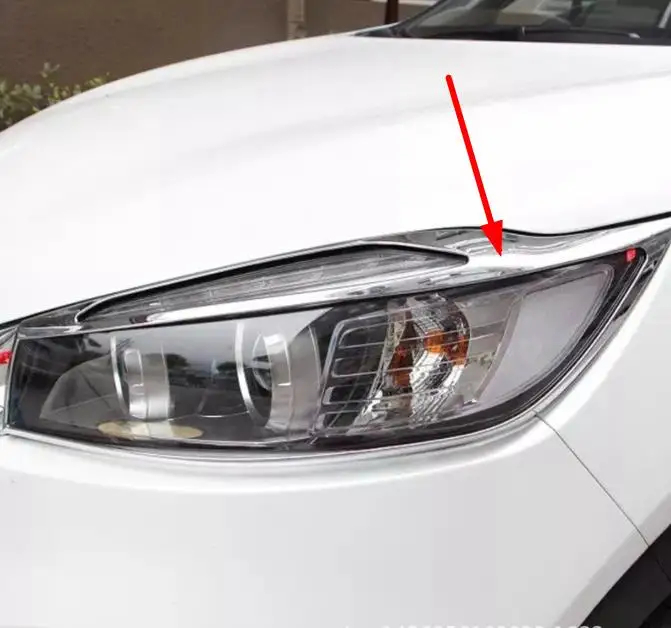 For 20152018 Kia Sorento L Headlight Shade Headlight Trim Strip