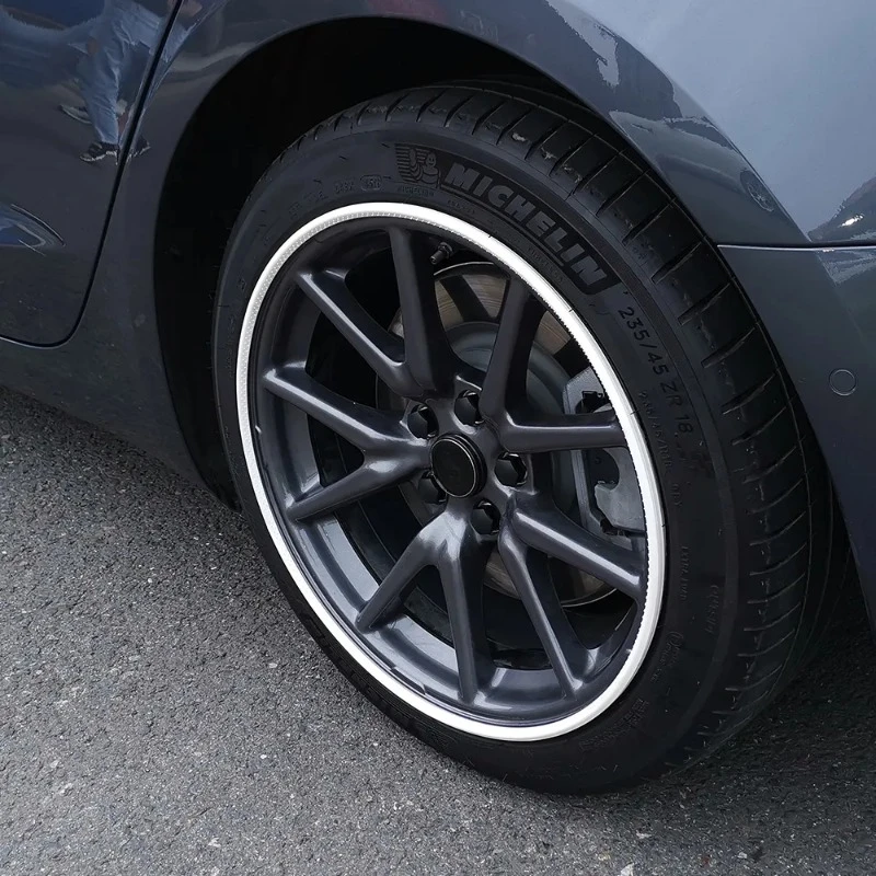 Wheel Hub Protection Ring for Tesla Model 3 Y S X Car Rims Ring Protectors Vehic