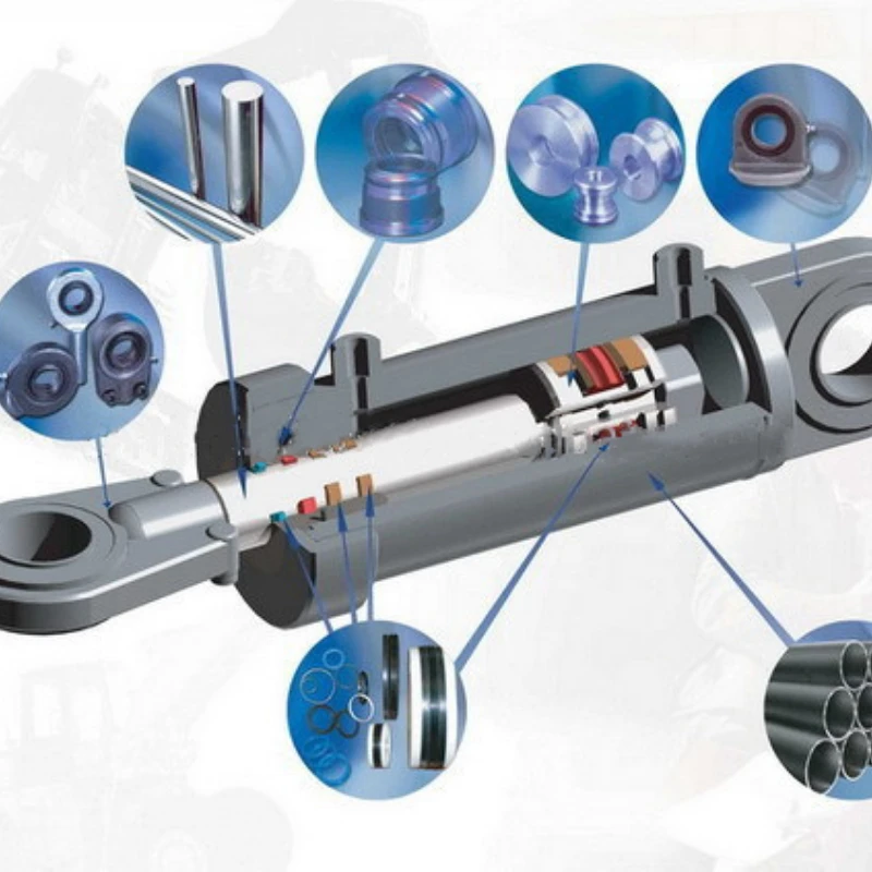 Custom-Double-Acting-Marine-Hydraulic-Cylinder-with-chrome-plating ...
