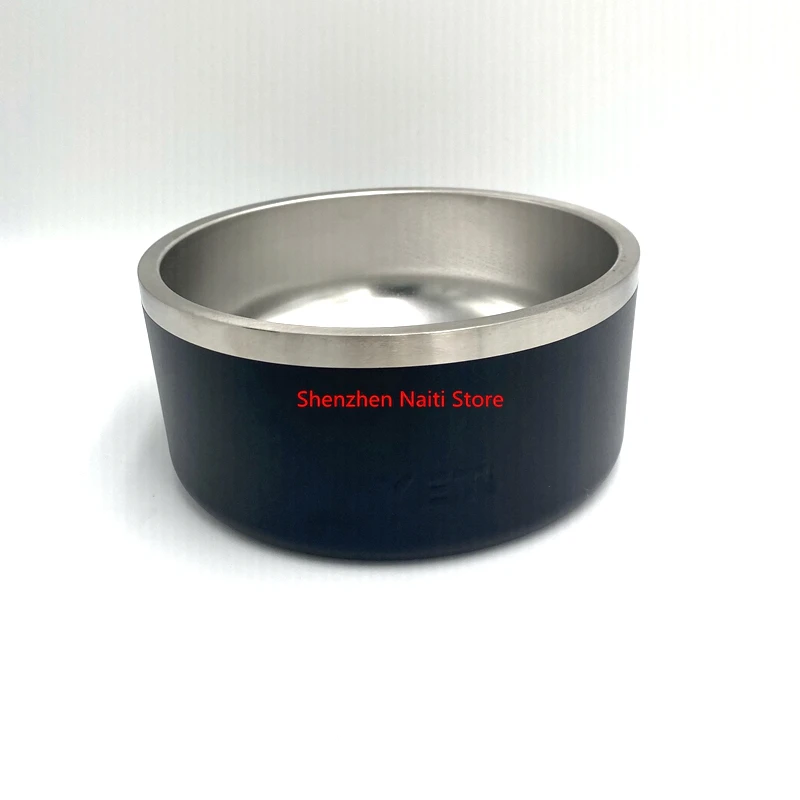 

Seven color Stainless Steel bowl, Non-Slip Dog Bowl, Holds 32oz