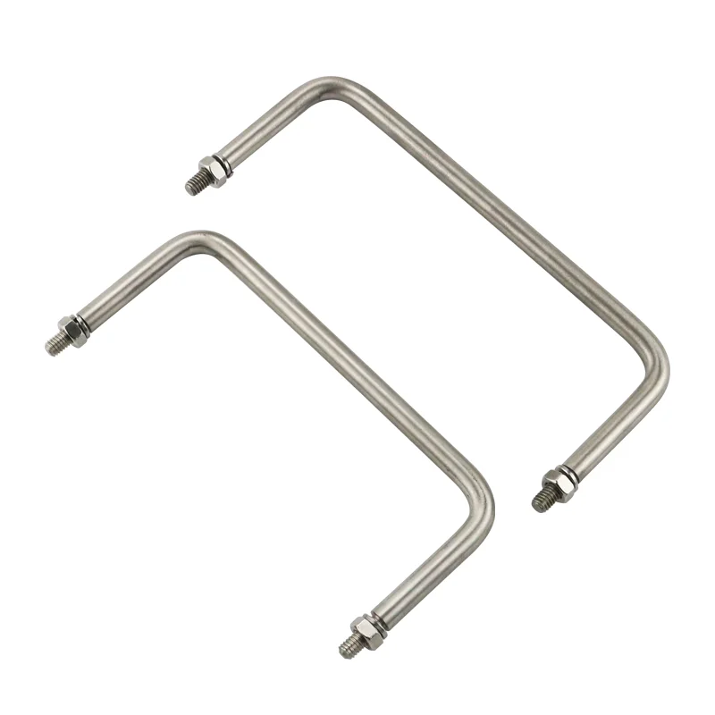 U-Shaped 304 Stainless Steel Round Rod Handle Industrial Mechanical Equipment Box Cabinet Handle door handles cabinet handles