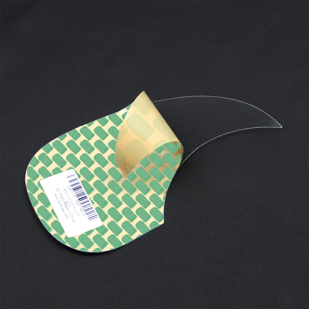 Guitar Pickguard FLEOR Transparent Acoustic Guitar Pickguard Pick Guard Sticker Self-adhesive 1Ply PVC for Guitar Parts