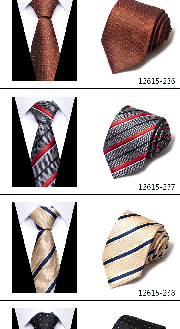 Viele Farben Neuester Stil Dropshipping Krawatte Herren Dunkelblau Hochzeitsaccessoires Gepunktete Performance-Krawatte Herren Krawatte Cravat – Detail 21