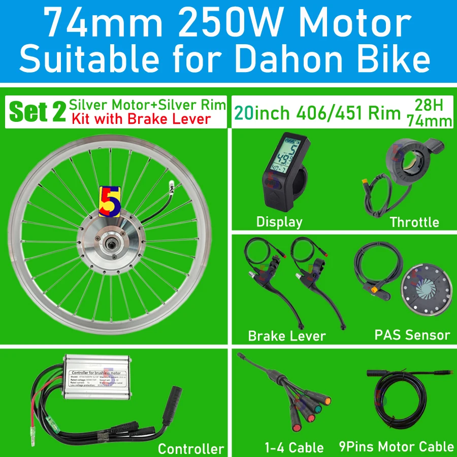 ForElectricDahonFoldingBikeMotorDahonElectricMotor20inch406