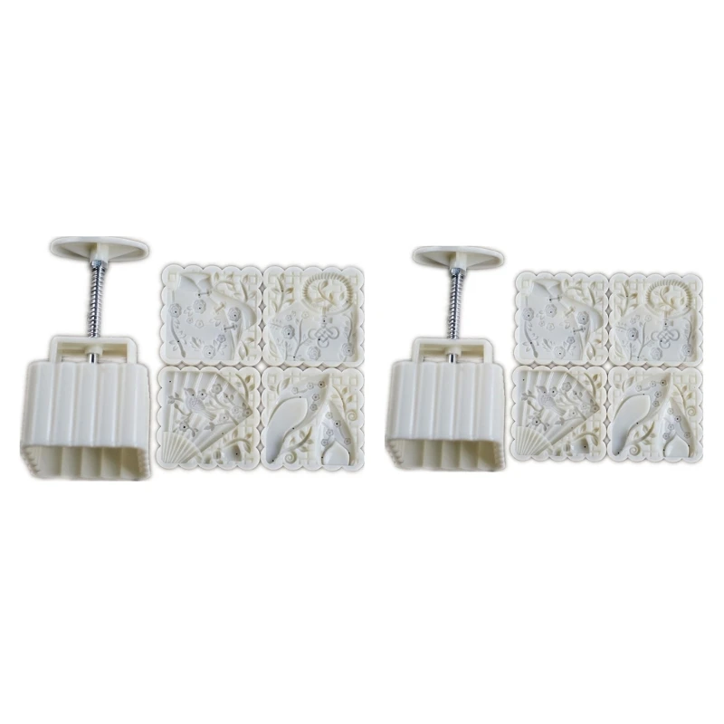 

Hand Pressure Mould MidAutumn Festival Cheongsam Moon Cake Molds Baking Tool