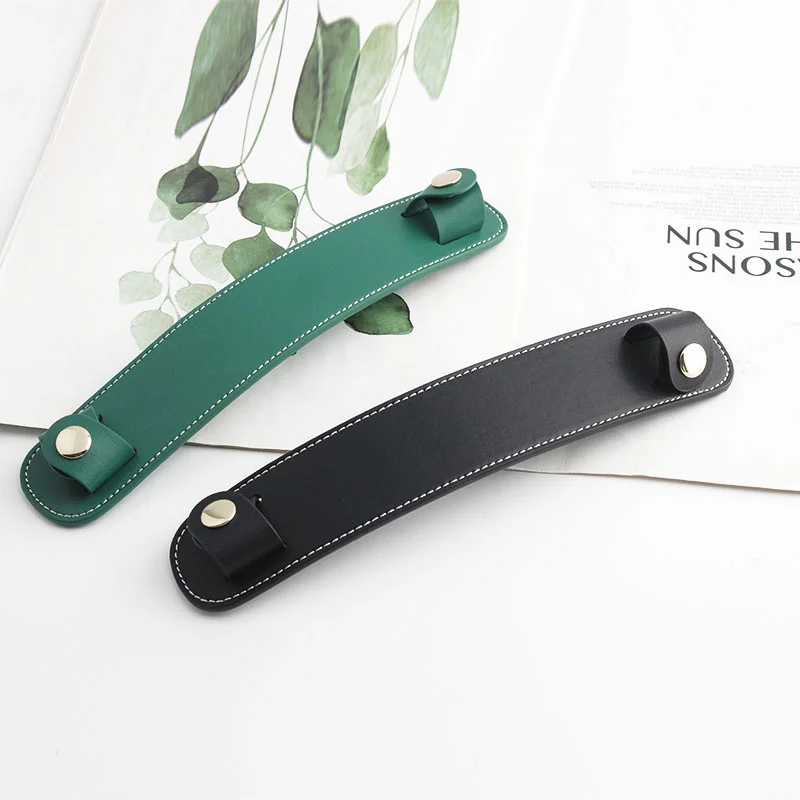 PU Bag Strap Decompression Shoulder Pads Handle Fixing Clip Bag Accessories Wide Leather Bag Strap Shoulder Rest Shoulder Handle