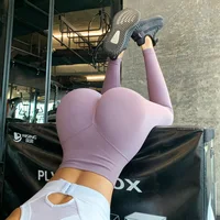 New Seamless Push Up Sport Leggings For Women High Waist Tummy Control Gym Workout Fitness Tights Stretchy Peach Butt Yoga Pants 1