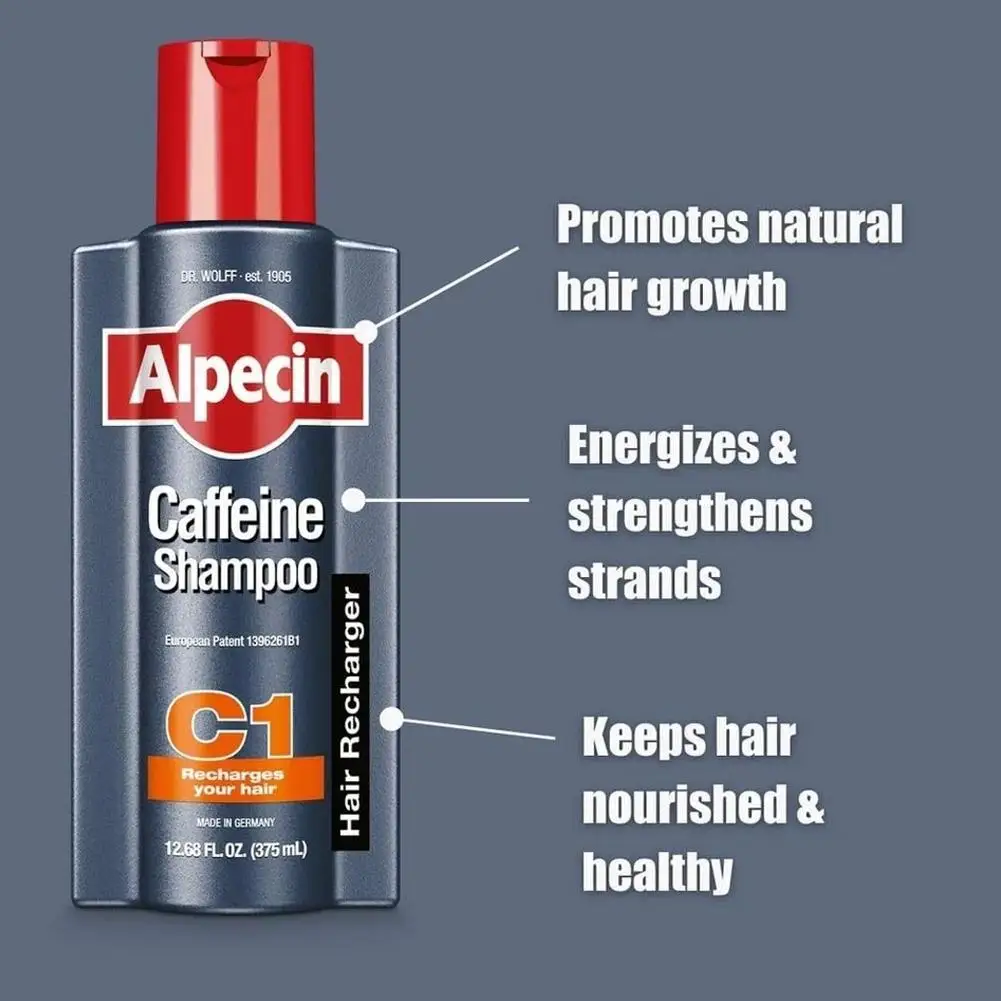 Shampoo alla Caffeina Alpecin C1 Tedesco, Anti-Caduta, Controllo Oleosità, Rimozione Forfora, Pulizia Profonda dei Follicoli, Riparazione dei Capelli - immagine 4