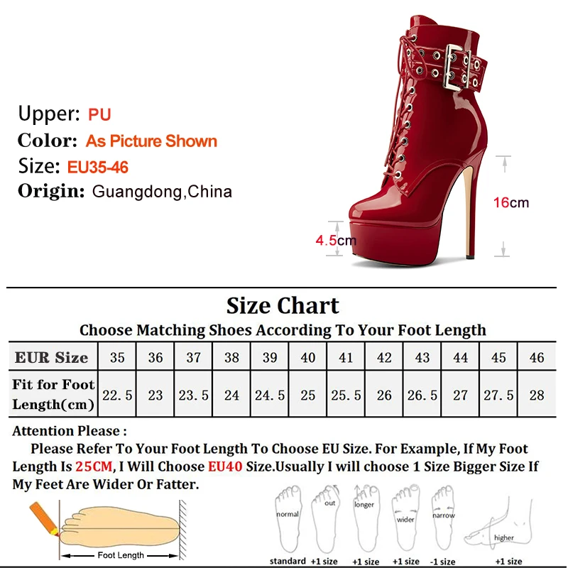 Pole Dance Ankle Boots Foreign Trade Patent Leather Super High Heels Women Short Boots Fashion Round Toe Side Zipper Lady Shoes