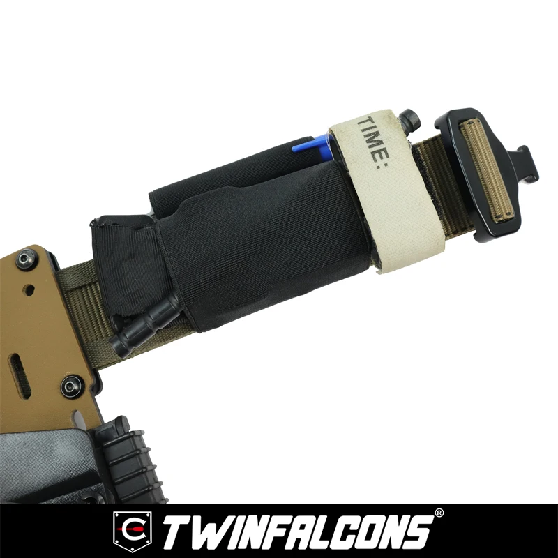 TWOT18 TwinFalcons Tactical Elastic TQ Holders for Belts Military