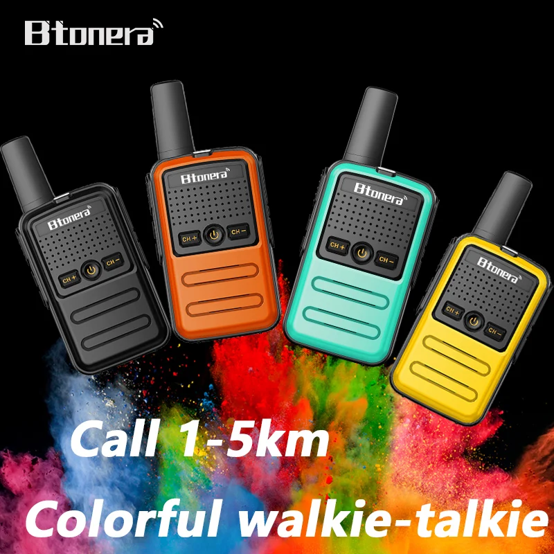 Mini Walkie Talkie BTONERA BT-320 Portable Two Way Radio PMR FRS Radio Comunicador Long range Kids Walkie-Talkie for Hotel Busin 1