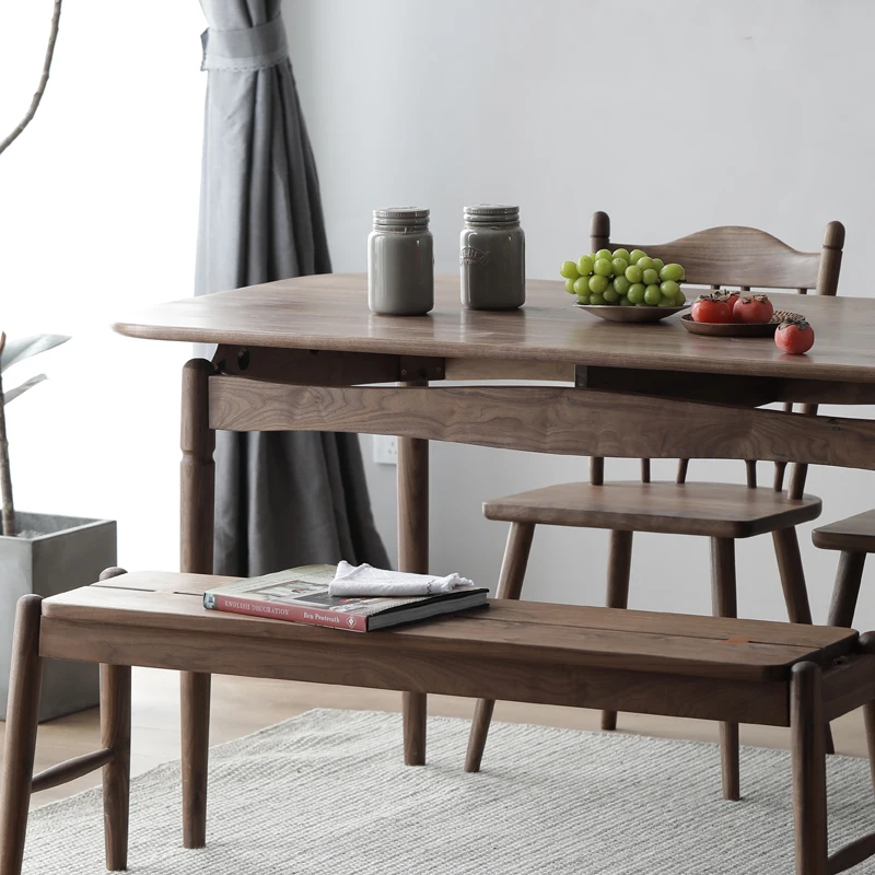 

Black Walnut Rectangular Combination Desk Home