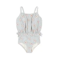 Baby Girl Swimwears Two Pieces Sunscreen Swimsuit Kids Swimwear for Girls  Bikinis Bebe Swimming  Children's Swimsuits Mayo 2