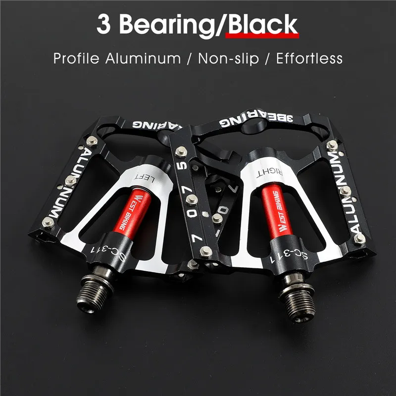 Ultralight Anti-Slip CNC Sealed Bearing Bike Pedals