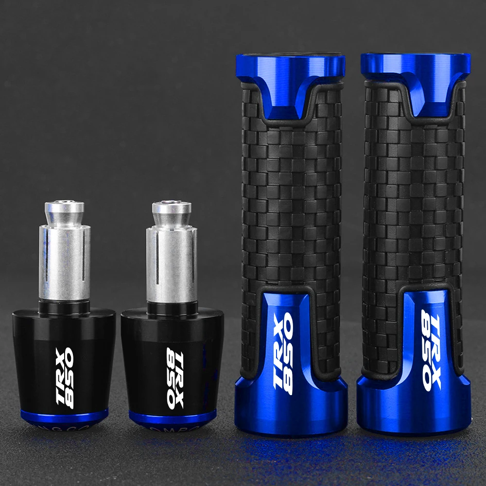 

For Yamaha TRX850 1996-2000 1999 1998 1997 TRX 850 Motorcycle accessories 7/8" 22MM Handlebar Grips Handle Bar Cap End Plugs