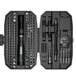 Precision Screwdriver Set: Professional 152 - Piece Computer Repair Tool Kit (152 in 1 (black))