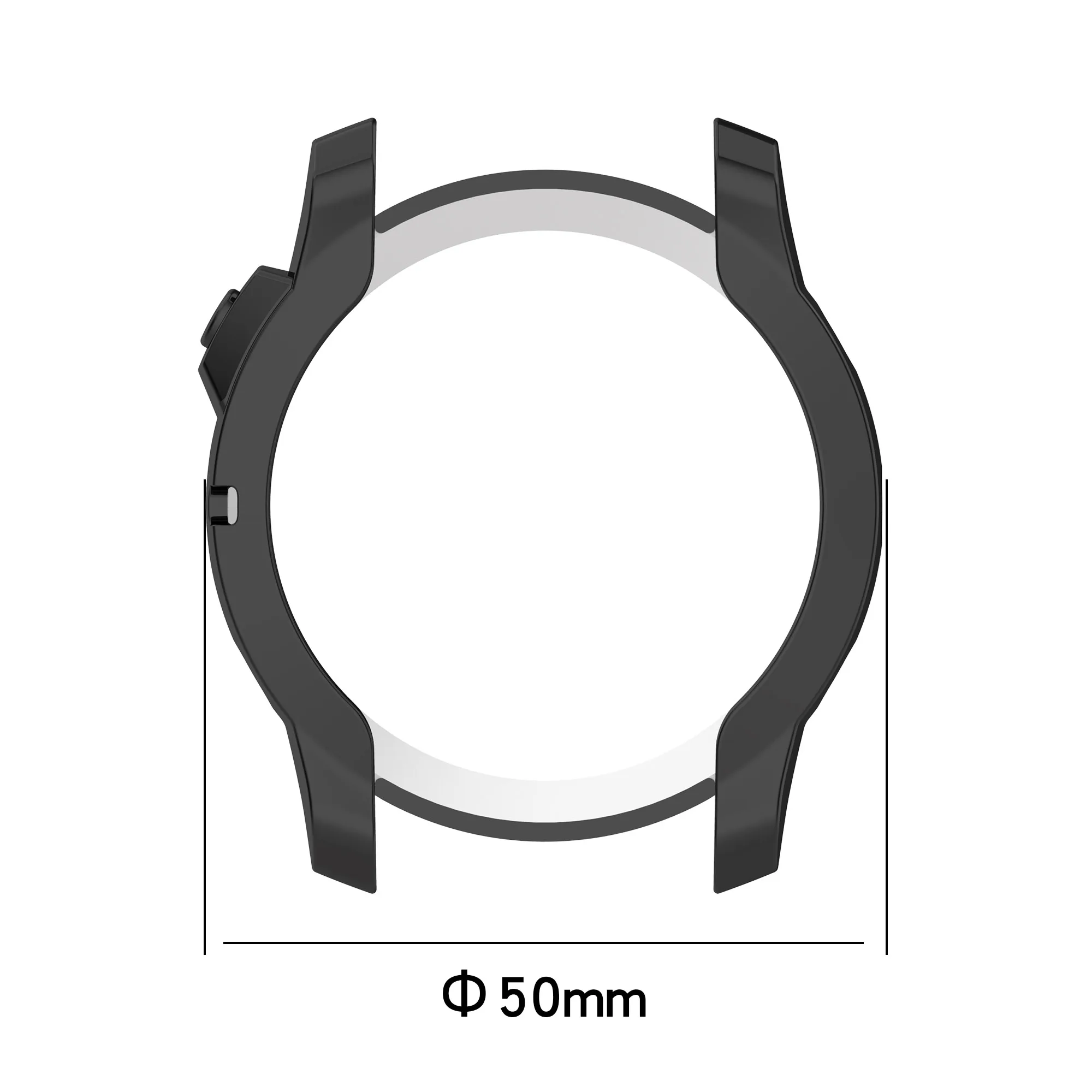 Watch Case Watch Protective Case Watch Cover Watch Protective Cover TPU Protective Case Bumper Protective Case Protective Cover for Garmin Fenix 7 7X Sapphire