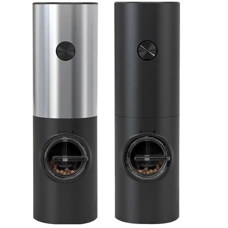 

Electric Pepper Grinder Stainless Steel Electric Pepper Mill Automatic Mill Pepper Salt Grinder for pepper kitchen tool supply