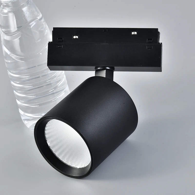 스마트 LED 마그네틱 트랙 라이트, 마그네틱 스포트라이트, DALI Tuya Zigbee 자석 레일 조명 시스템, 디밍 가능, 48V, 10W, 20W, 30W
