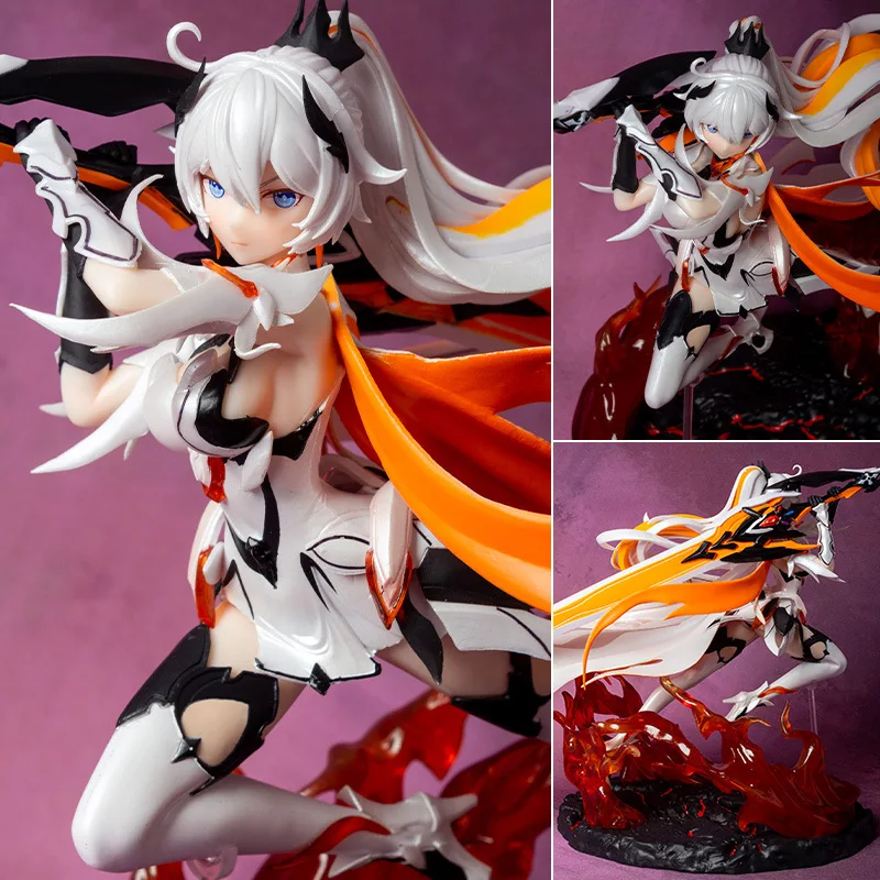 

Honkai Impact 3rd Anime Figure 24cm Kiana Kaslana Pvc Model Toys Sexy Girl Collectible State Handmade Room Ornament Kids Gift