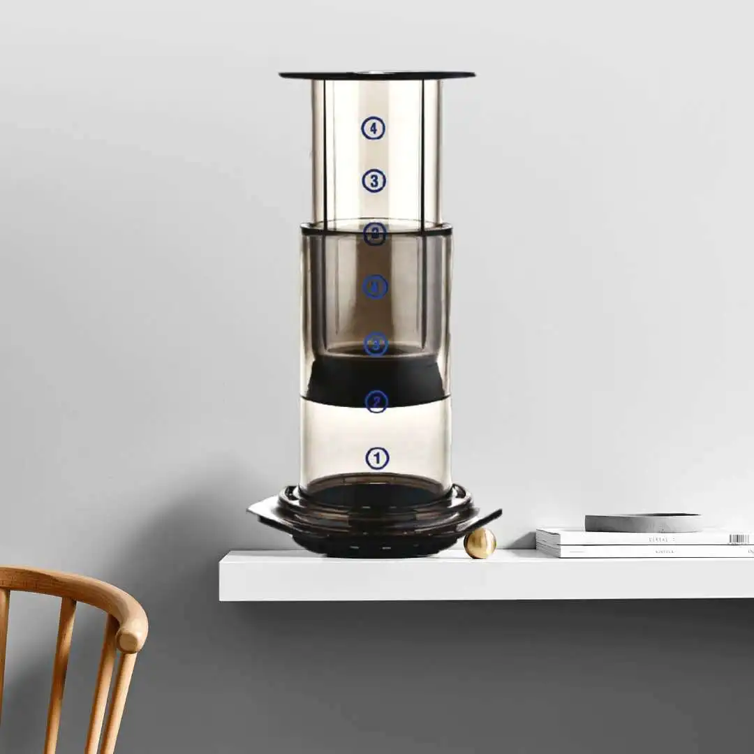 Coffee For Glass Aeropress Cafecoffee New Maker Cafe Portable Espresso  Press Pot Filter French Machine - AliExpress