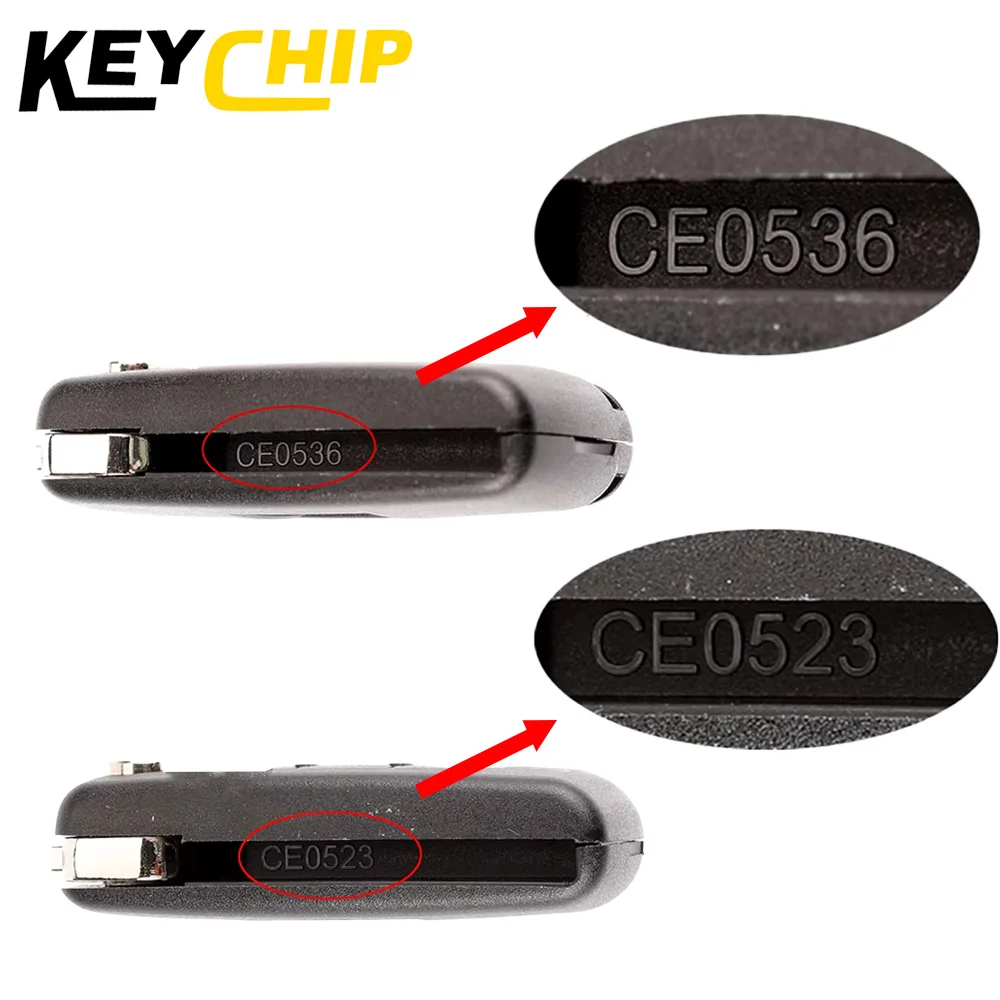 Enhanced Flip Remote Car Key Shell Case