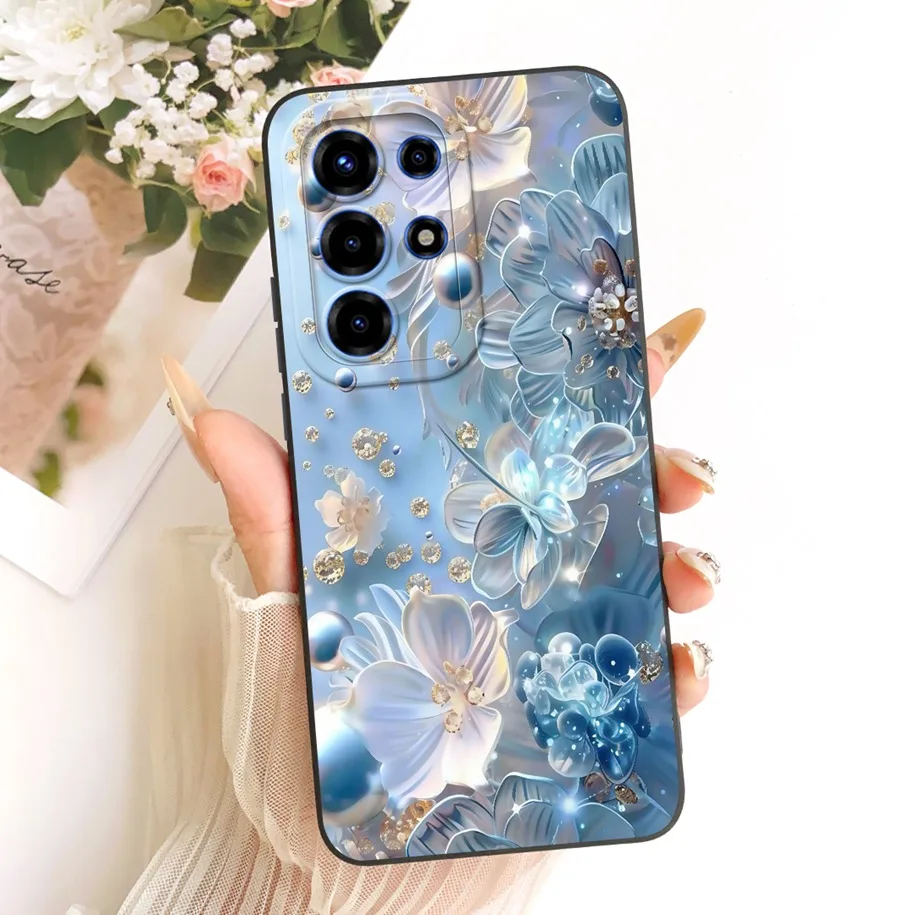 Luxury Space Volcano Painted Soft Silicone Candy Color Protection Case