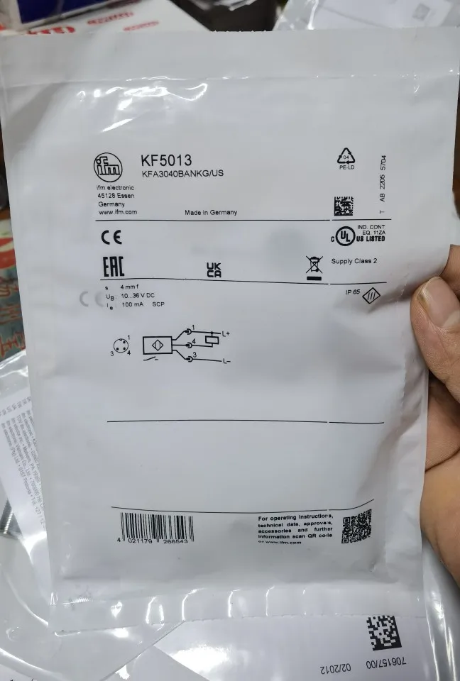 

Free Shipping [original Real Price] IFM KF5013 Sensor In Stock