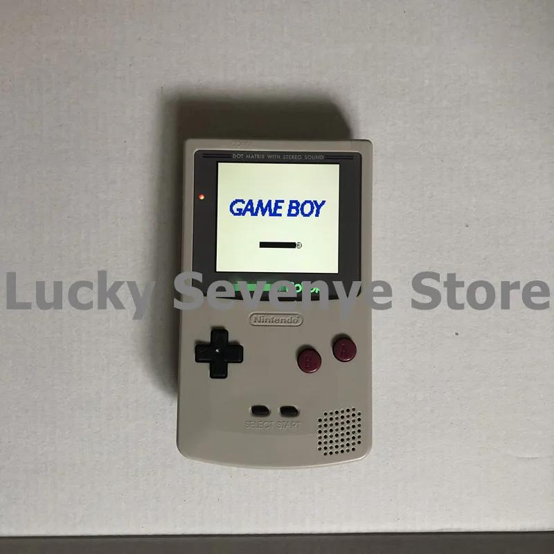 Nintendo Gameboy Original Handheld Console Game Boy DMG White BACKLIT IPS  Screen