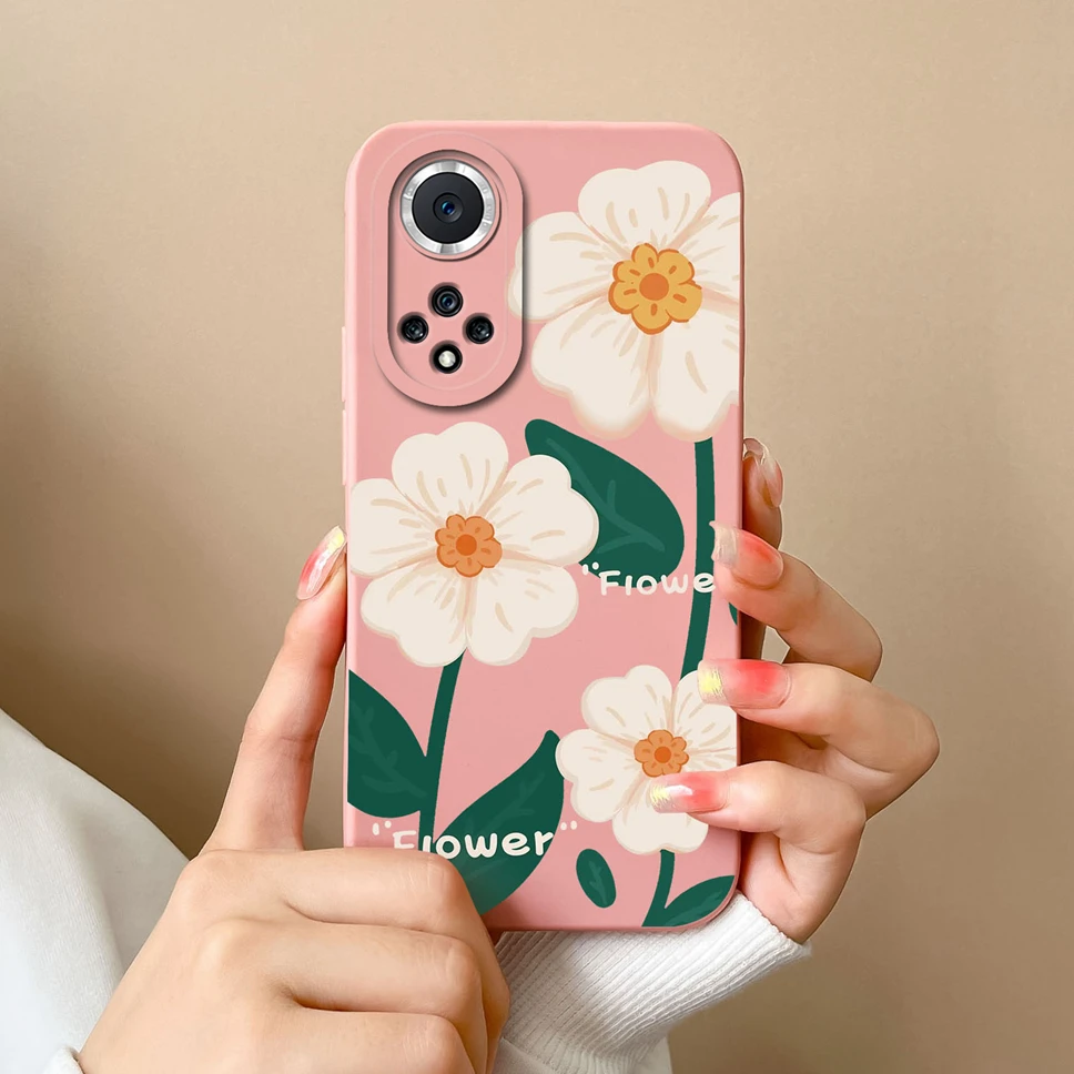 Liquid Silicone Patterned Back Cover Phone Case - Stylish & Protective