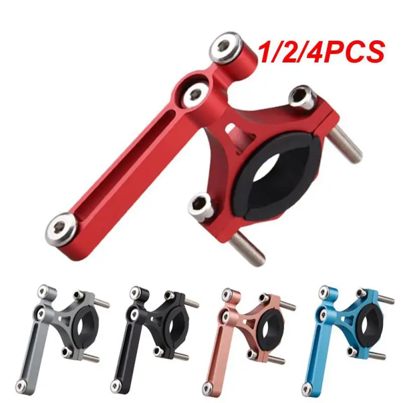 

1/2/4PCS Water Bottle Holder Adapter Aluminum Alloy Handlebar Water Cup Rack Bracket Clip Cycling Accessories Conversion