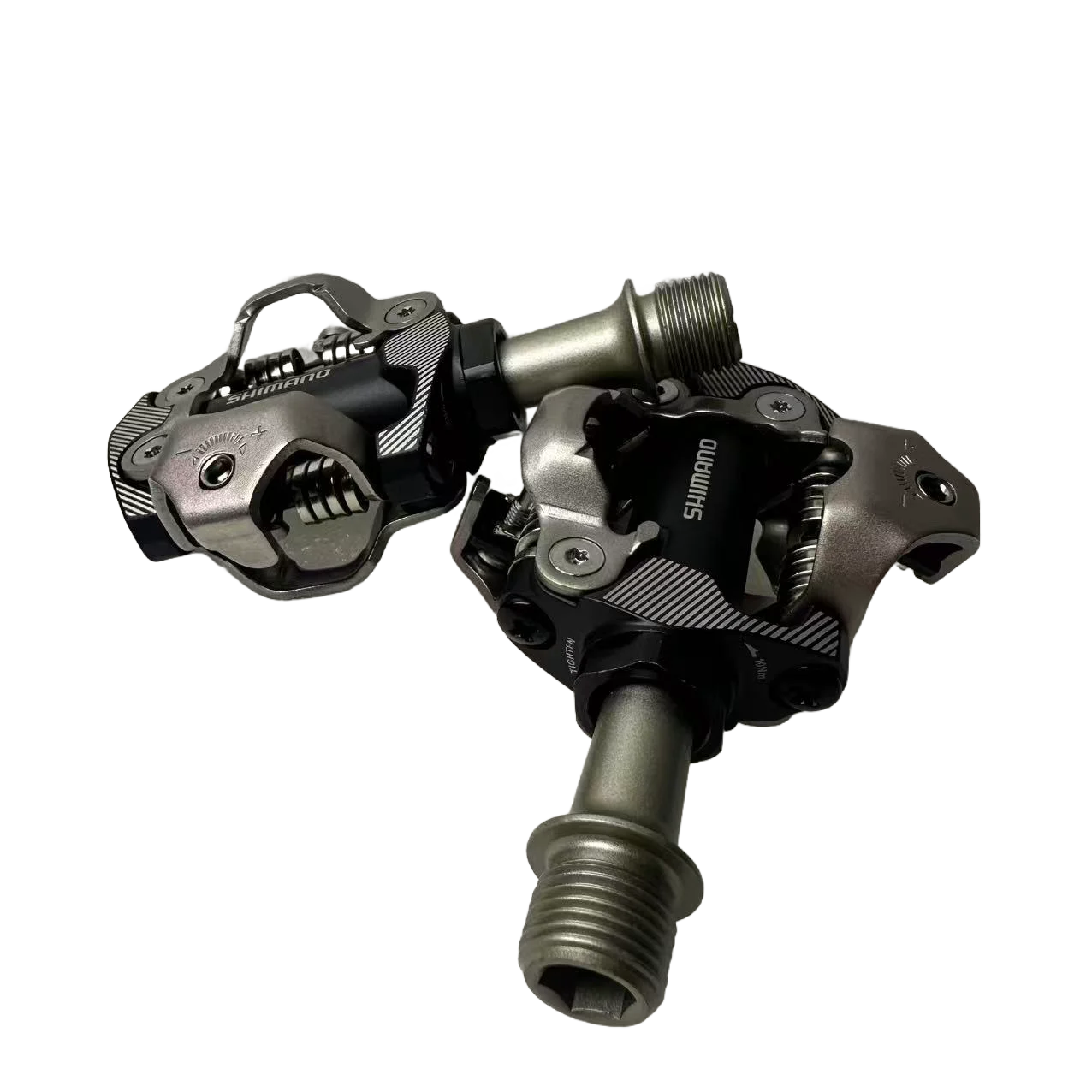 시마노 XT PD M8100 페달 GRX PD-M8100 UG 산악자전거 MTB SPD 페달 양면 듀얼 사이드드 페달 (크로스컨트리 라이딩 및 레이스/사이클로크로스용)
