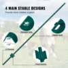 SucceBuy Fence Post T-Post Heavy Duty Metal Fence Posts Sturdy Steel Fence Stakes for GardenYard Lawn Farms&Outdoor Wire Fencing