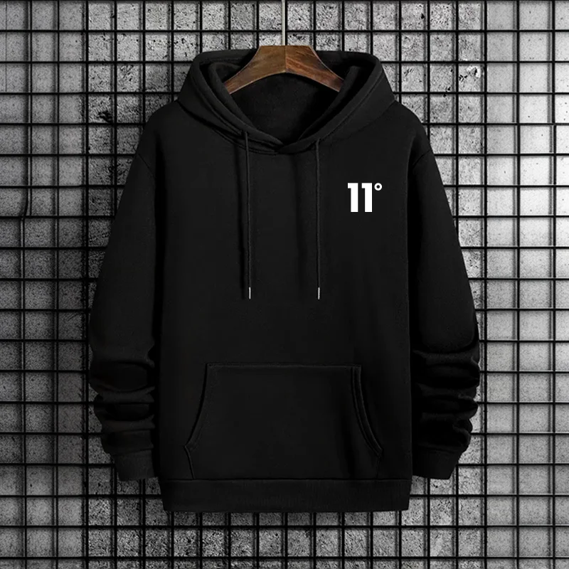 2025 New Arrival Men's Sweatshirt Urban Casual Fashion Hooded Long Sleeve Pullover Autumn Winter Daily Casual Sporty Warm Hoodie