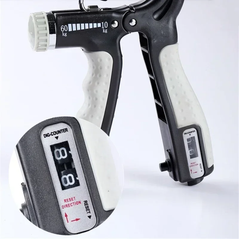 

Усилитель захвата, тренажер силы захвата, отметка пальца со счетчиком, регулируемое сопротивление 10-40 кг