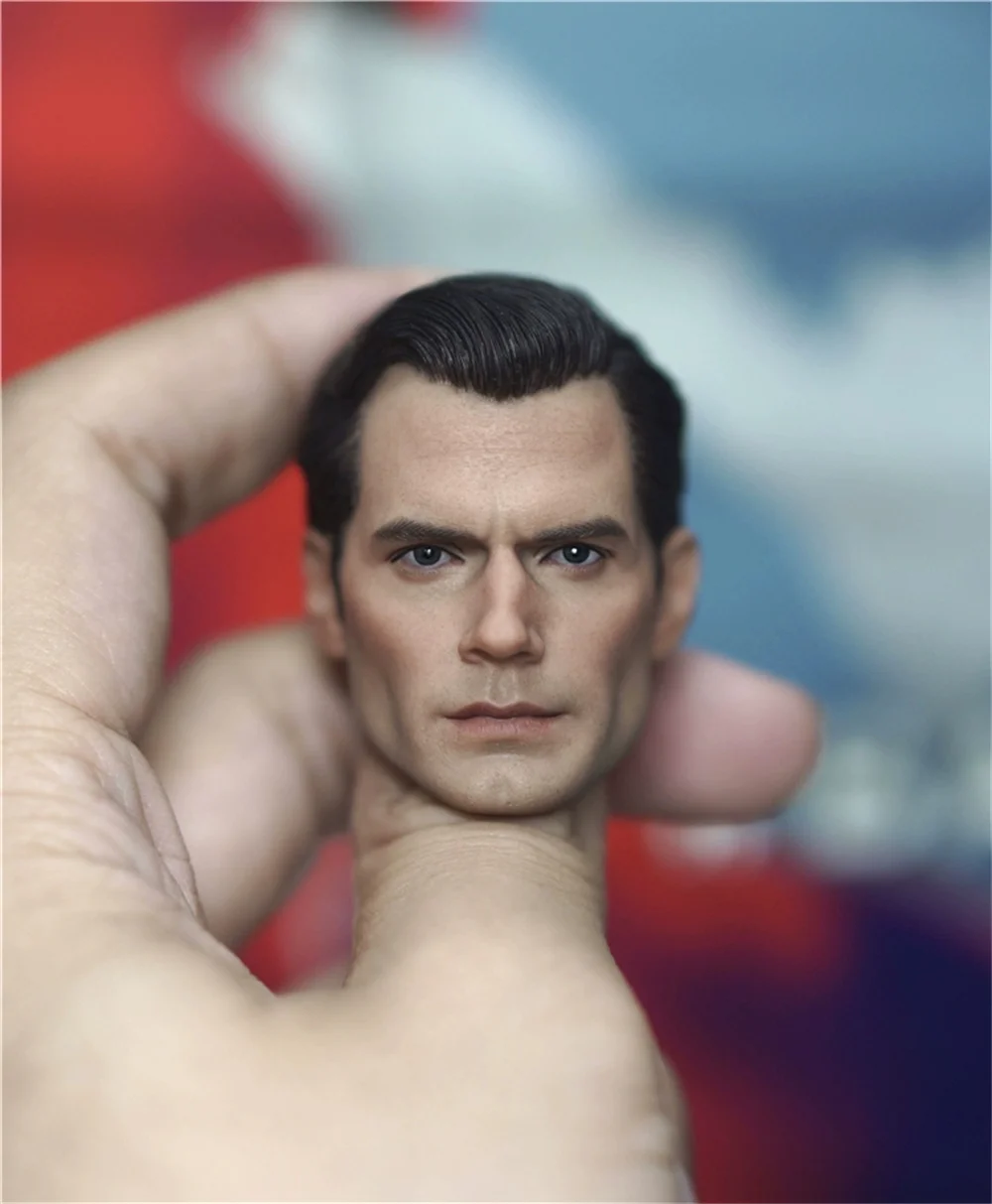 

Henry Cavill 1/6 Male Head Sculpt Movie Carving Actor Hero Soldier Doll Toys Model 1/6 Action Figure Collection Body