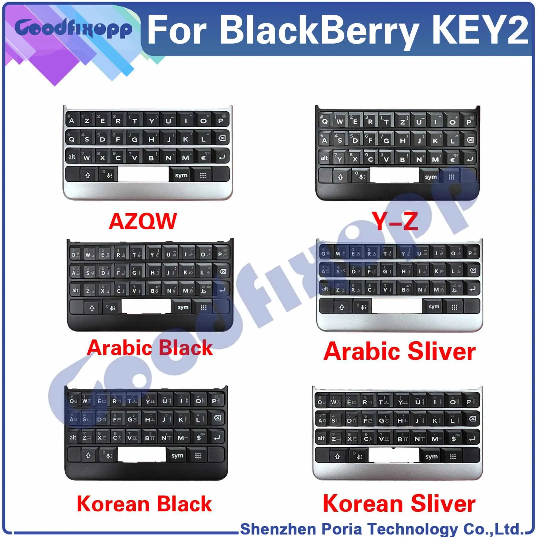 For BlackBerry Keytwo KEY2 BBF100-6 BBF100-1 BBF100-2 BBF100