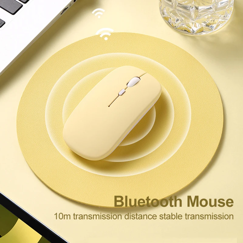 Mouse sem Fio Bluetooth para pc Gamer Ipad Lpatop Tablet Mobile Phone Gaming Mouse Mágico Silencioso Ergonômico Bluetooth Mouse - Imagem 5