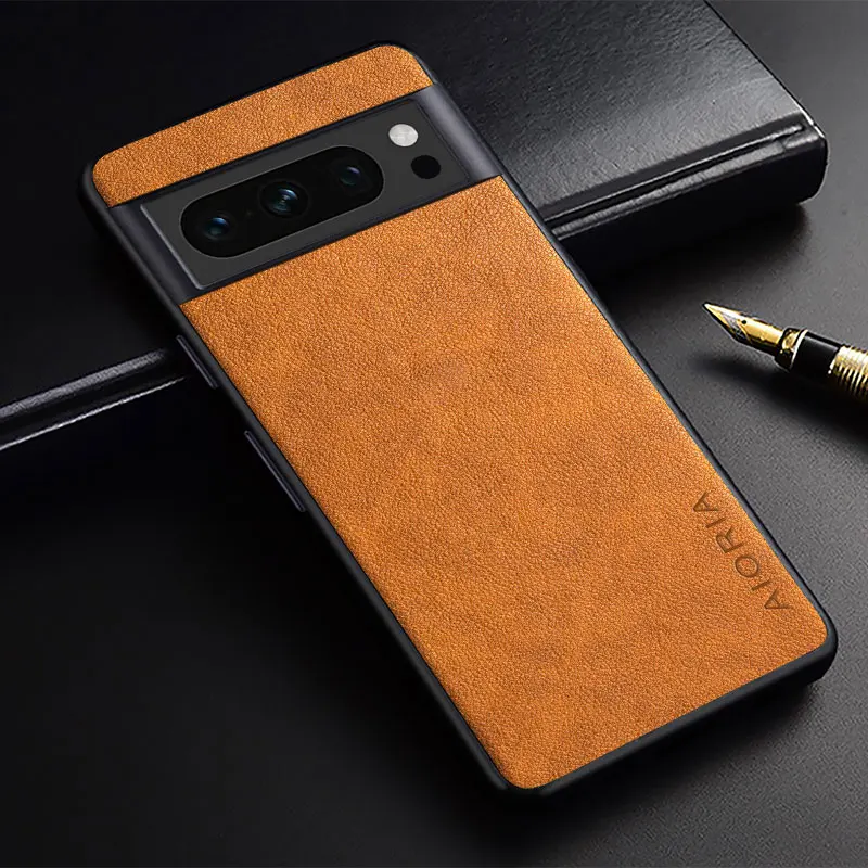 Luxury Slim Premium PU Leather Phone Case - Business Style Cover
