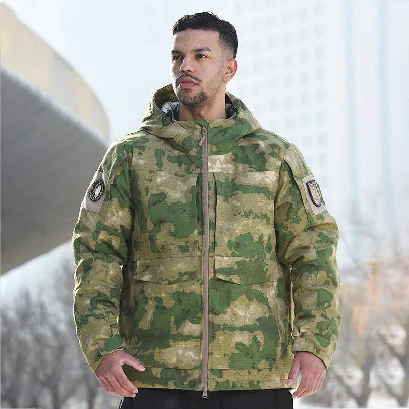 Cotton Jacket Men Heat Reflective Tactical Outdoor