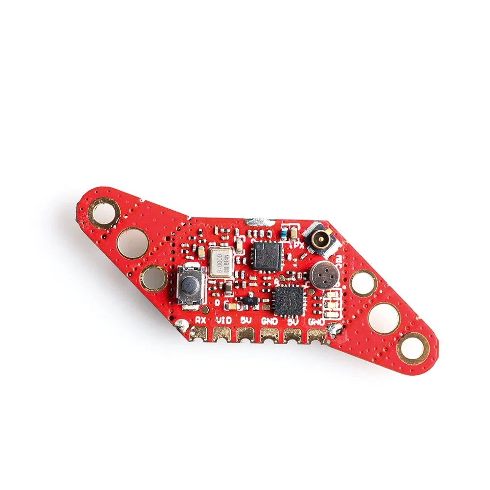 HGLRC Zeus Nano VTX 350mW FPV 송신기 내장 마이크 포함 5.8G 2.4G 40CH RC 멀티콥터용 16/20/25.5mm 홀 지원