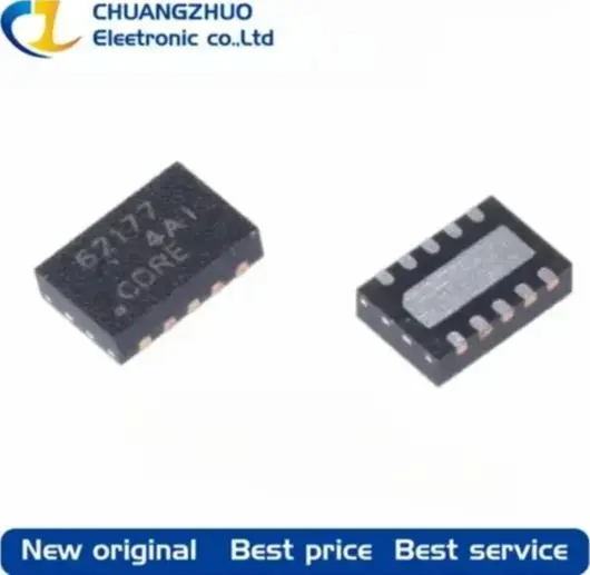 

10 шт./лот, новый оригинальный TPS62177DQCR 62177, понижающий тип детской лампы (2x3)