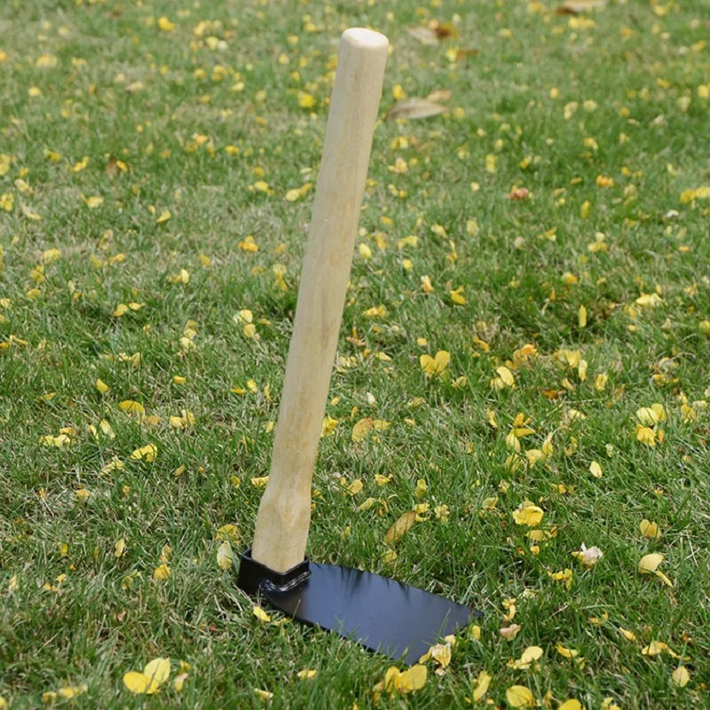1pc Garden Hoe Tool Durable Gardening Farm Agricultural Tool Vegetable Gardening Hoe Multi-function Outdoor Weeding Hand